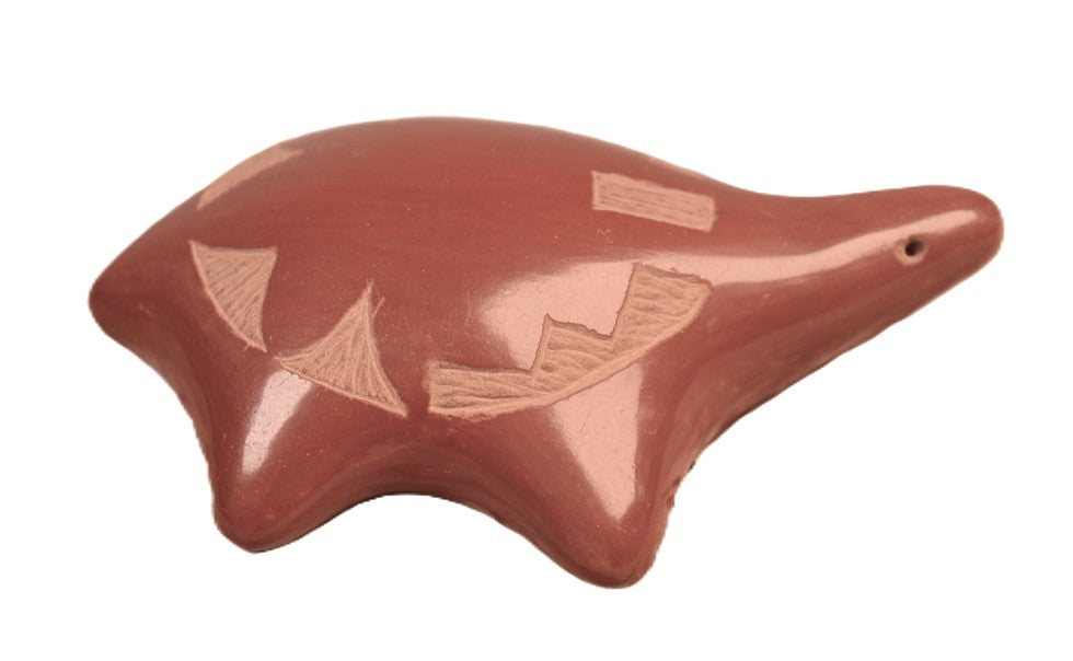 Santa Clara Pueblo Pottery Turtle By Teresa V Guitierrez