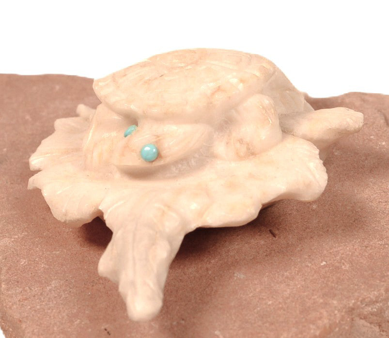 Zuni Pueblo Turtle Fetish By Max Laate