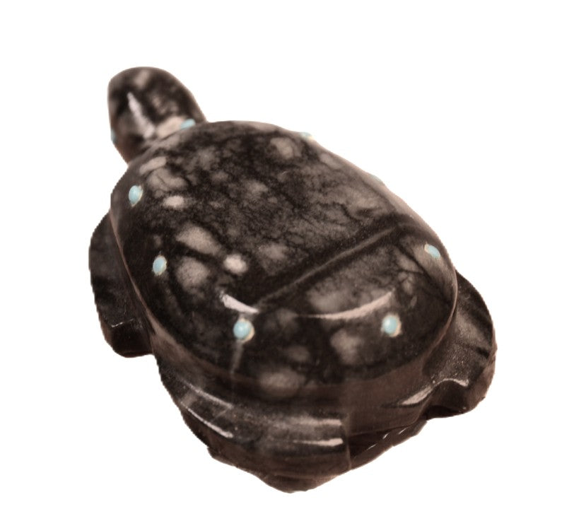 Zuni Pueblo Turtle Fetish By Everett Panteah