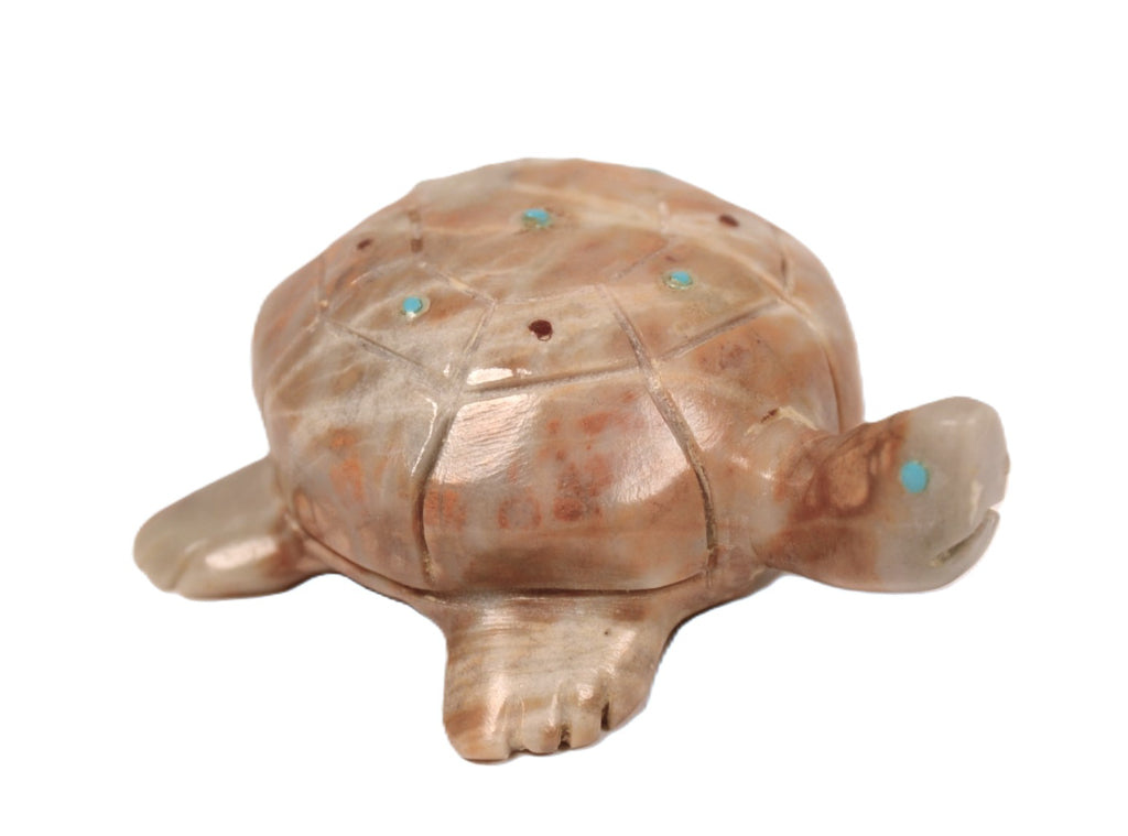 Zuni Pueblo Turtle Fetish By Dwight Guam