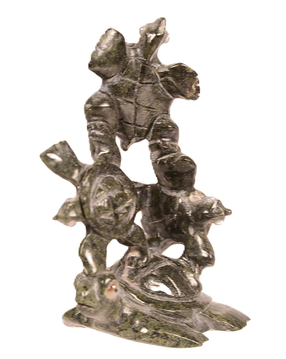 Zuni Pueblo 4 Turtles Fetish