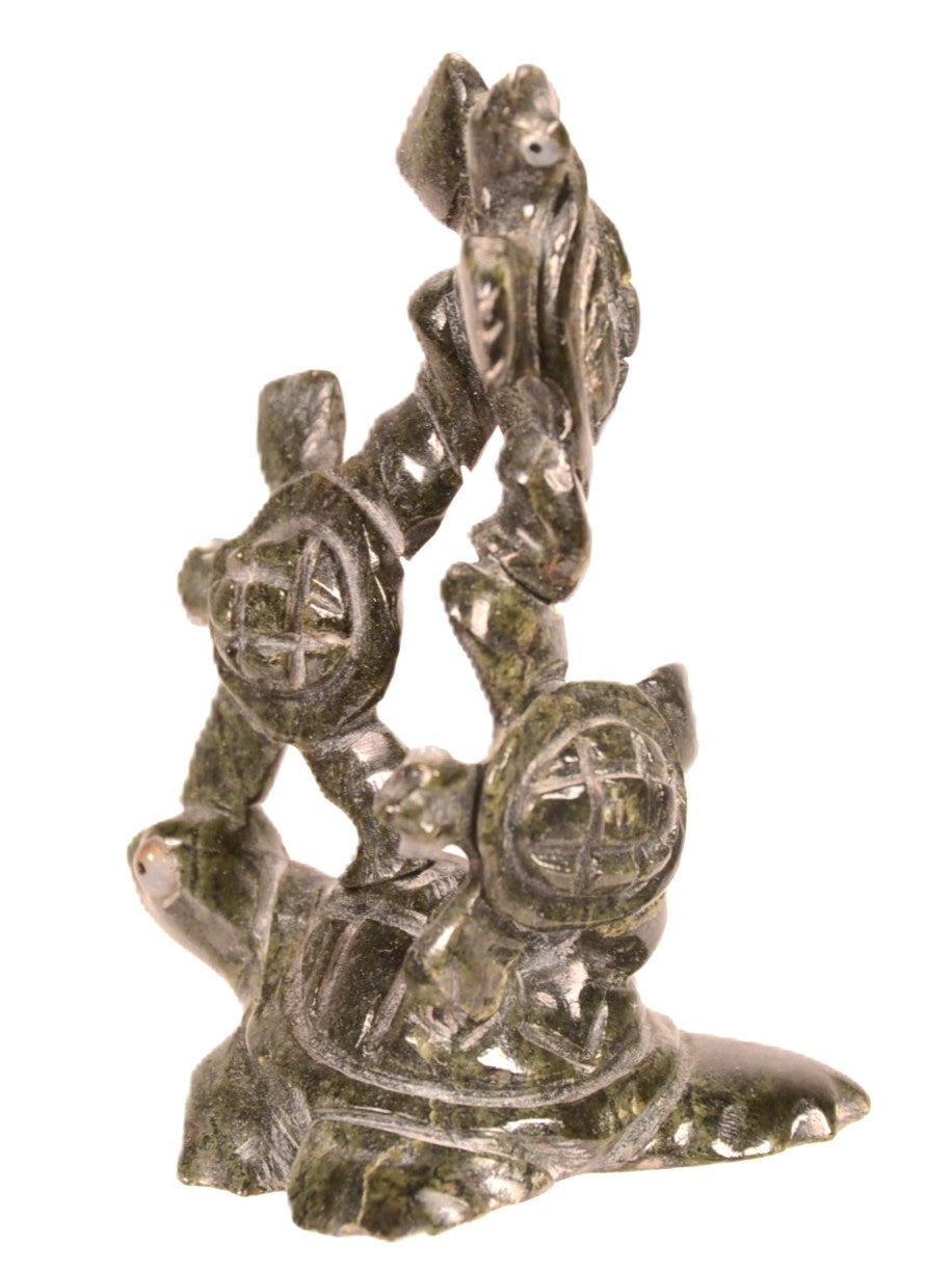 Zuni Pueblo 4 Turtles Fetish