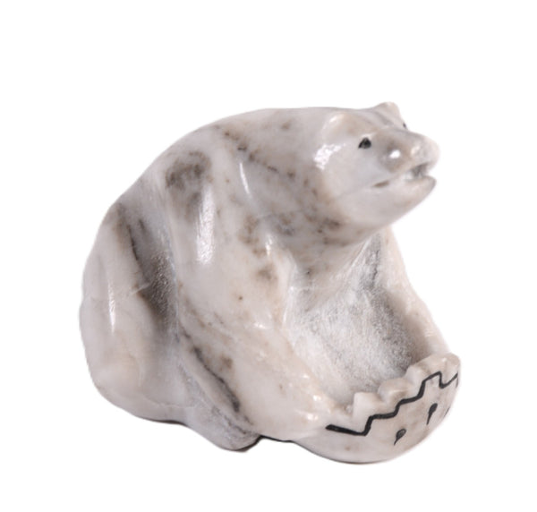 Zuni Bear Fetish By Gibbs Othole