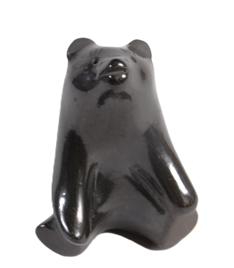 Santa Clara Pueblo Bear Pottery Fetish By Joe Povi