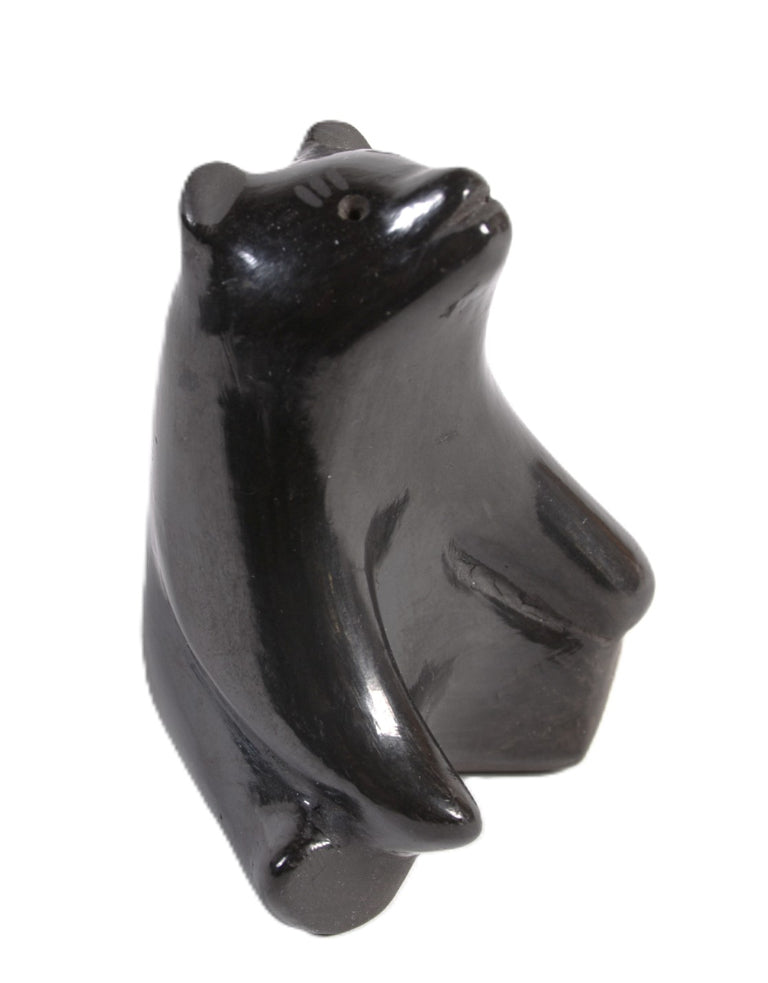 Santa Clara Pueblo Bear Pottery Fetish By Joe Povi