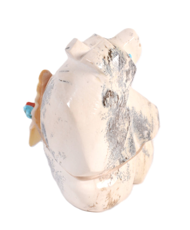 Zuni Bear Fetish By Burt Awelagte