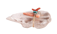 Zuni Selenite Crystal Mole Fetish By Lena Boone