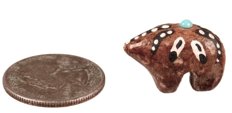 Zuni Pueblo Miniature Bear Fetish