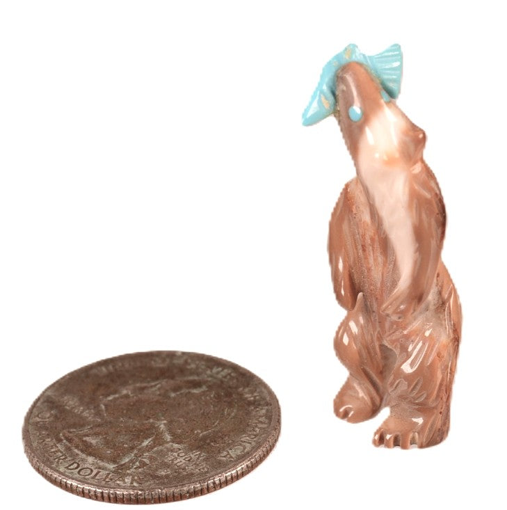 Zuni Pueblo Miniature Bear Fetish