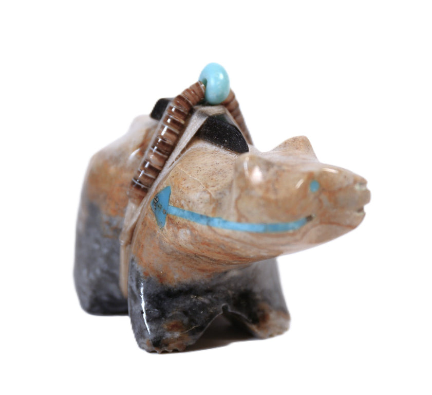 Zuni Pueblo Mini Bear Fetish