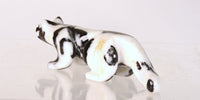 Zuni Mountain Lion Fetish - Zebra Stone - Jasper