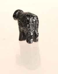 Vintage Zuni Jet Black Sheep Small Fetish Carving