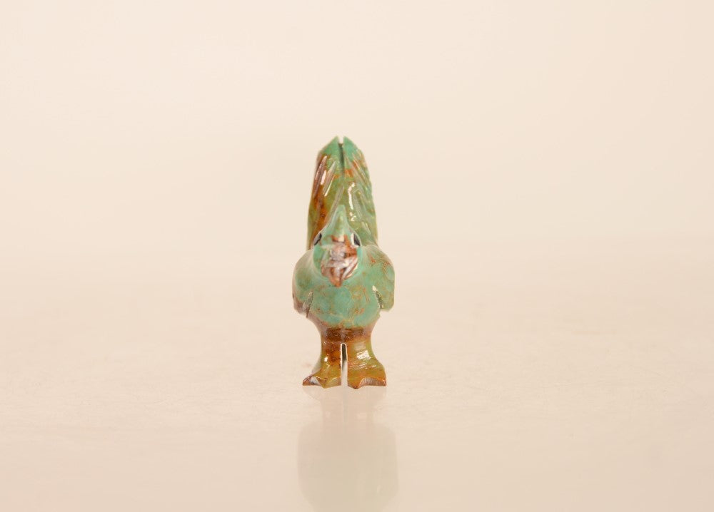 Zuni Turquoise Rooster Fetish