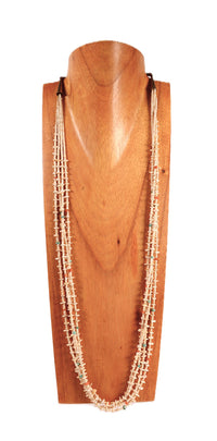 Santo Domingo Pueblo Shell and Heishi Necklace