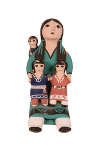 Cochiti Pueblo Storyteller Pottery Doll By Mary E. Quintana