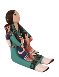 Cochiti Pueblo Storyteller Pottery Doll By Mary E. Quintana