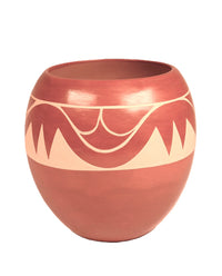 Santa Clara Pueblo Redware Pottery By Clara and Fidel Archuleta