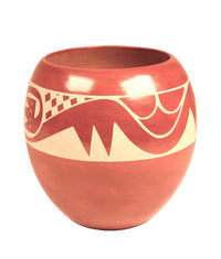 Santa Clara Pueblo Redware Pottery By Clara and Fidel Archuleta