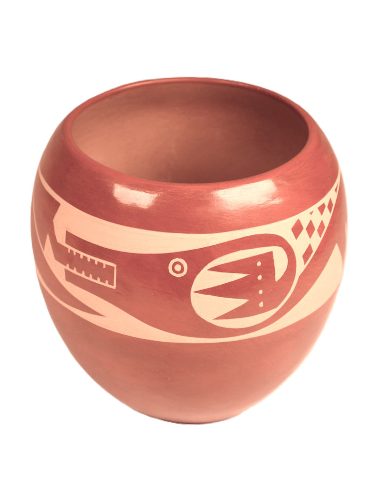 Santa Clara Pueblo Redware Pottery By Clara and Fidel Archuleta