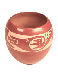 Santa Clara Pueblo Redware Pottery By Clara and Fidel Archuleta