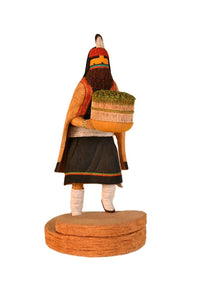 Hopi Kachina Pachavuin Mana Doll By Glenn Fred