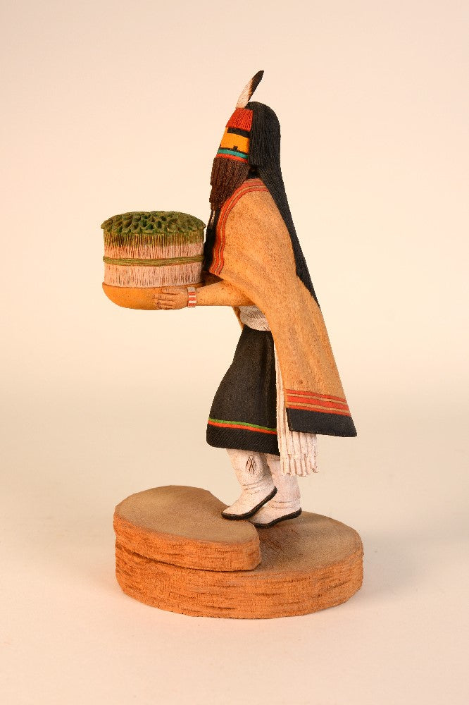 Hopi Kachina Pachavuin Mana Doll By Glenn Fred