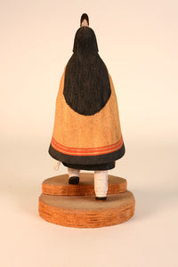 Hopi Kachina Pachavuin Mana Doll By Glenn Fred