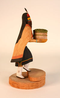 Hopi Kachina Pachavuin Mana Doll By Glenn Fred