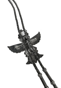 Zuni Pueblo Bolo Pin Necklace By Leo Pablano