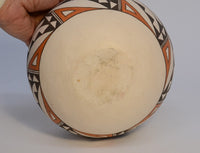 Acoma Pueblo Polychrome Pottery Bowl