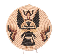 Hopi Pueblo Coiled Tray Basket