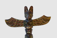 Northwest Coast Totem Poll attr. Sam Williams, a Ditidaht carver (c. 1884-1979)