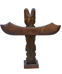 Northwest Coast Totem Poll attr. Sam Williams, a Ditidaht carver (c. 1884-1979)
