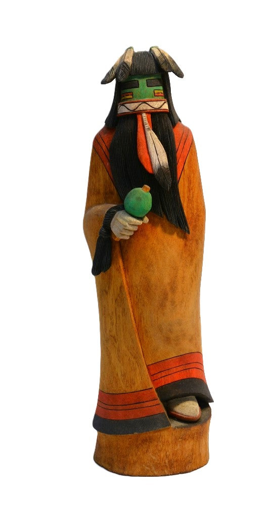 Hopi Kachina Longhair Doll By Nelson Kuwanvama