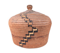 Thompson River Salish Basket with Lid