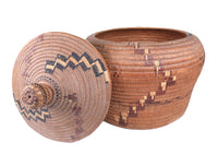 Thompson River Salish Basket with Lid