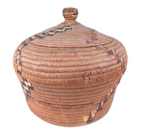 Thompson River Salish Basket with Lid