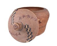 Thompson River Salish Basket with Lid