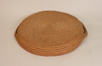 Handsome Antique Salish Basket Tray with Handles; Thompson River