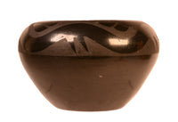 An Early Maria Martinez Black-on-Black Jar