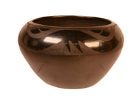 An Early Maria Martinez Black-on-Black Jar