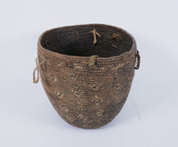 Early Puget Sound Salish Coiled Cooking Basket