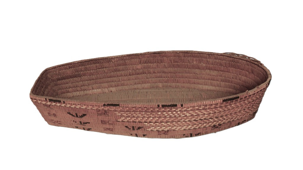 Interior British Columbia Salish Cradle Basket