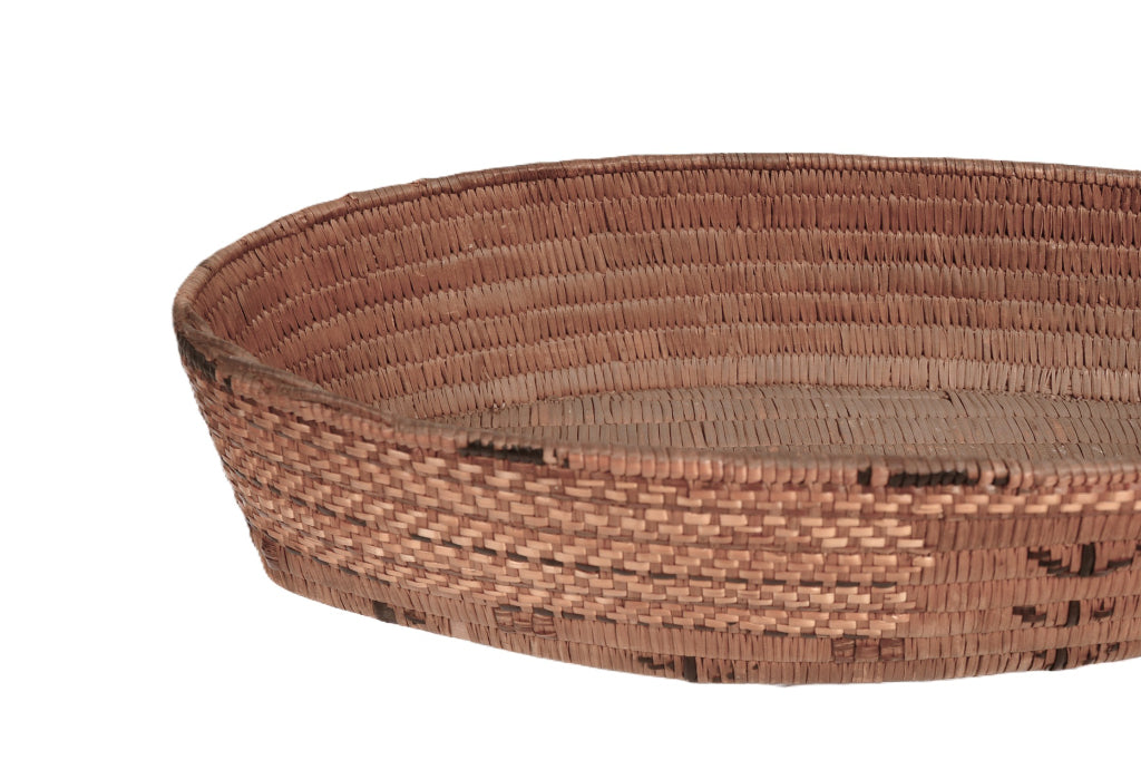 Interior British Columbia Salish Cradle Basket