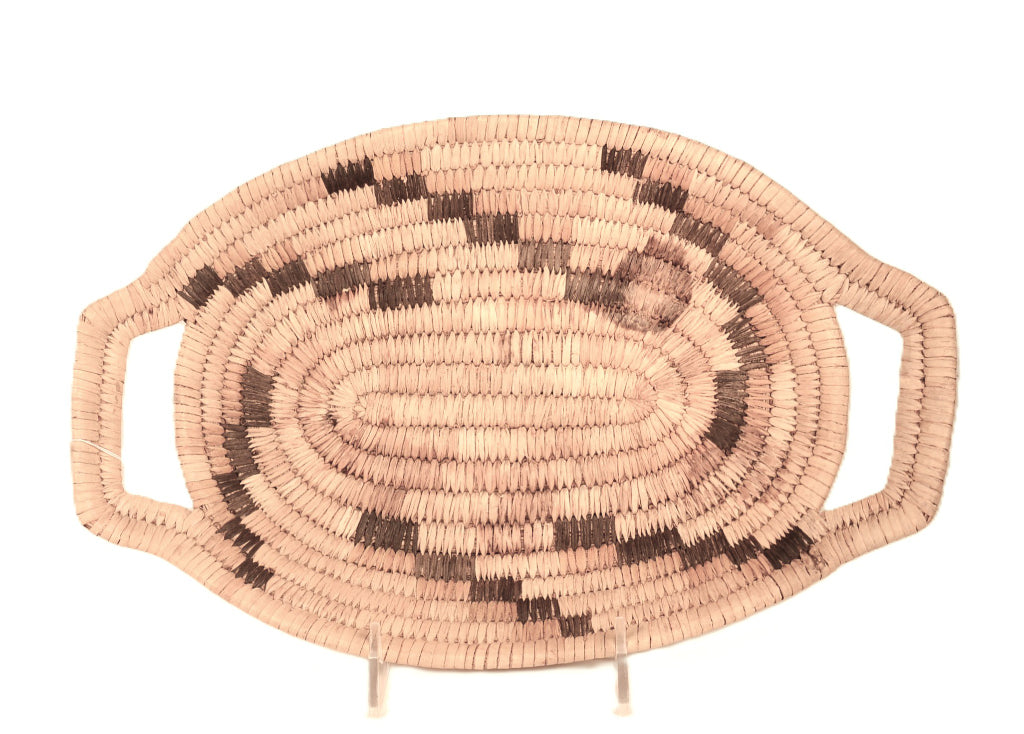 Papago Polychrome Oval Basket Tray