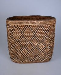 Puget Salish, Nisqually, Oval Burden Basket