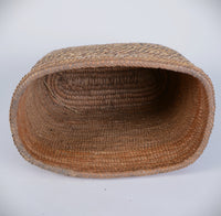 Puget Salish, Nisqually, Oval Burden Basket