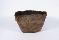 Very Early Salish Basket Burden Basket
