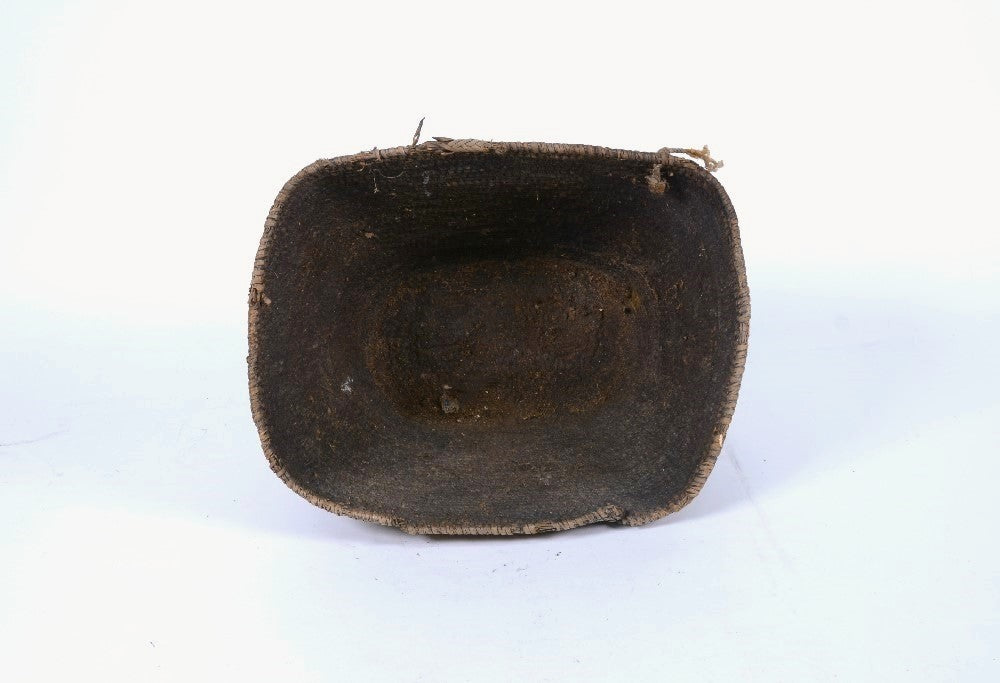 Very Early Salish Basket Burden Basket