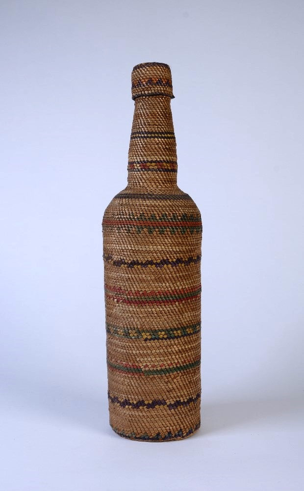 Large Makah/Nootka Bottle Basket